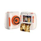 Children Instant Print Digital Camera Dual Front Rear Cameras HD Mini Camera(Yellow) - 1