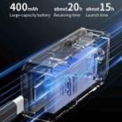 2-In-1 Bluetooth 5.4 Transmitter & Receiver AUX Car/Travel Adapter with 3.5mm Jack, TF Card Slot, Lapel Clip Design - 3