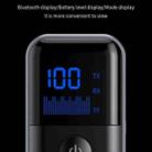 2-In-1 Bluetooth 5.4 Transmitter & Receiver AUX Car/Travel Adapter with 3.5mm Jack, TF Card Slot, Lapel Clip Design - 4
