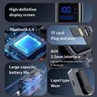 2-In-1 Bluetooth 5.4 Transmitter & Receiver AUX Car/Travel Adapter with 3.5mm Jack, TF Card Slot, Lapel Clip Design - 7