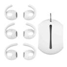 For AirPods 3 AhaStyle PT60-3 3pairs S+M+L Earphone Silicone Soft Ear Covers(White) - 1