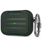 For AirPods Pro AhaStyle PT115-PRO TPU Split Earphone Protector(Green) - 1