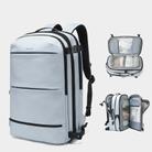 Tigernu Expandable Business Backpack 17-Inch Laptop Bag Wet/Dry Separation Pockets Blue - 1