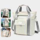 Tigernu 3 In 1 Backpack Female Should Bag Large Capacity Lightweight Tote with 14-inch Laptop Compartment(White) - 1