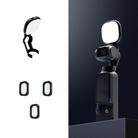 For DJI Osmo Pocket 3 JSR Fixed Frame Head Fill Light, Spec: With Black Soft 1/4+Black Soft 1/8+Soft Focus Lens - 1