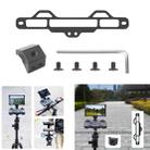 For DJI RC Pro 2 Aluminum Alloy 1/4-inch Tripod Adapter Mounting Bracket(Black) - 1