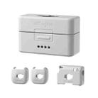 For DJI Mic Mini aMagisn MP01 Silicone Protective Case, Color: 4 In 1 Gray - 1