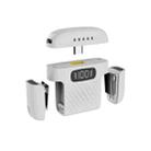 One To Two Mini Wireless Collar-clip Noise-cancelling Microphone With Charging Case(White) - 1