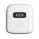 One To Two Mini Wireless Collar-clip Noise-cancelling Microphone With Charging Case(White) - 2