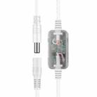 HuaGu 30cm Router Timed Restart Line Controller Power Failure Smart Reset Connection Cable WiFi Relay, Color: 24H Transparent - 1