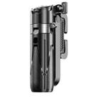 Portable Retractable Bluetooth Selfie Stick For Mobile Phones, Color: P15-H2 Black - 2