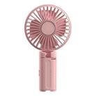 Folding Hanging Umbrella Fan USB Handheld Portable Umbrella Clip Fan Compact Desktop Fan(Pink) - 1