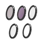 For Panasonic LX10 / Ricoh GR / Canon G7X / Sony ZV-1 Camera Filter, Spec: CPL+ND8+Close Up+STAR+Soft - 1