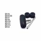 Rollers Shaft Wheels Kit For Dyson V15/V11/V10/V8/V7/G5/V6/DC58 Direct-Drive Head Soft Roller Brush - 3
