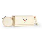 For DJI Pocket 3 Cwatcun D195 Medium Pocket Tripod Camera Bag Camera Accessories Shoulder Bag(White) - 1