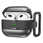 For AirPods 3 AhaStyle WG75-3 TPU Aluminum Alloy Split Scratch-Resistant Protective Case(Gray) - 1