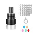 Adjustable Focus DIY Optical Snoot for Bowens Mount Flash Conical Lens Photography Light Modifier 35 Templates Kit - 1