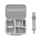 BRDRC For DJI MINI 4 PRO Remote Control Accessories Storage Handbag(Gray) - 1
