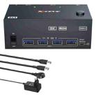 KCEVE KC-KVM204DH 2 In 4 Out 8K 60Hz KVM Switch For 2 Computer 4 Monitors EU Plug - 1