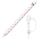For Apple Pencil 1 AhaStyle PT93CW Silicone Protective Case(Pink) - 1