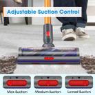 100W High-Torque Brush Head For Dyson V7/V8/V10/V11/V15 Vacuum Cleaner Adjustable Suction Power - 3