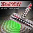 For Dyson V7/V8/V10/V11/G5 Carbon Fiber Brush Head With Green Light Floorhead Attachment - 3