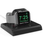 For Apple Watch / Earphone AhaStyle PT117-1 Charging Dock Plastic Storage Stand Without Charger(Black) - 1