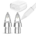 2pcs AhaStyle WG155 Replaceable Durable Metal Pen Tip, For Apple Pencil Pro / USB-C / 2 / 1 - 1