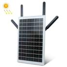 EAU 4G Solar SIM Card WiFi 6 Router Waterproof Outdoor 4G To WiFi Cable(Black) - 1
