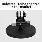 One Click Clamping 3 Card D66mm Magnetic Mount Snail Gimbal Adjustment Bracket - 3