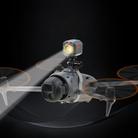 For DJI Mavic 4 Pro Drone YX 300LM Adjustable LED Spotlight Night Flight Searchlight with 3 Modes(Black) - 1