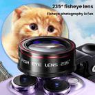 235 Degree Fisheye High Definition Camera Mobile Phone Lens With Lens Clip - 2