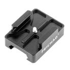 FEICHAO Sports Camera Mini Rail Mounting Base 20mm Rail Mounting Bracket - 1