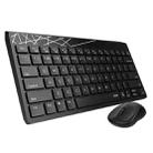 Rapoo X221S 2.4G Wireless Optics Keyboard and Mouse Set(Black) - 1