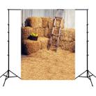 1.5m x 2.1m Straw Pile Wheat Field Scene Newborn Photo Photography Background Cloth - 1