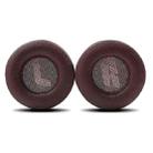 2 PCS For JBL Live 400BT Headset Cover Sponge Earmuffs(Brick Red) - 1