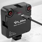 VIJIM VL81 Portable Three Cold and Hot Shoes Dual Color Temperature Fill Light Shooting Recording Lighting Light - 5