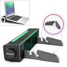 Laptop Radiator High Air Volume Cooling Base, Style:RGB Models with Extension Bracket - 1