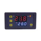 High-precision Microcomputer Intelligent Digital Display Switch Thermostat, Style:12V Power Supply(Red and Blue Display) - 2