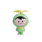 Cute Cartoon Puppet Handheld Mini Fan Creative Children Students Portable USB Charging Fan(Green) - 1