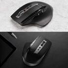 Rapoo MT750 Pro 3200 DPI Bluetooth Wireless Mouse Gaming Laptop Large-hand Mouse, Support Qi Wireless Charging(Black) - 4
