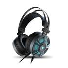 Rapoo VH510 USB Interface Virtual 7.1 Channel RGB All-inclusive Gaming Headset, Cable Length: 2.2m(Black) - 1