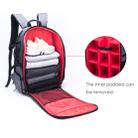 SLR Camera Bag Anti-theft Waterproof Large Capacity Shoulder Outdoor Photography Bag Fashion Camera Backpack(Red) - 20