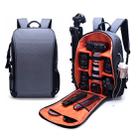 SLR Camera Bag Anti-theft Waterproof Large Capacity Shoulder Outdoor Photography Bag Fashion Camera Backpack(Orange) - 1