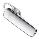 M165 Car Ear Hanging Type Wireless Bluetooth Earphone, Support for HD Calling & Multi-point Connection(White) - 1