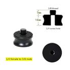 3 PCS 1/4 inch Female to 3/8 inch Male Screw Aluminum Alloy Adapter - 2