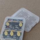 10 PCS Mini Transparent Multifunctional Storage Card Box - 6