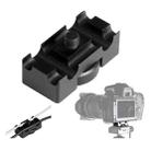 BEXIN Camera Quick Release Plate Data Cable Fixer Holder for Canon EOS 5D Mark IV - 1