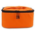 Water-resistant DSLR Padded insert Case Waterproof Zipper Removable Partition Camera Bags(Orange) - 1