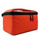 Water-resistant DSLR Padded insert Case Waterproof Zipper Removable Partition Camera Bags(Orange) - 4